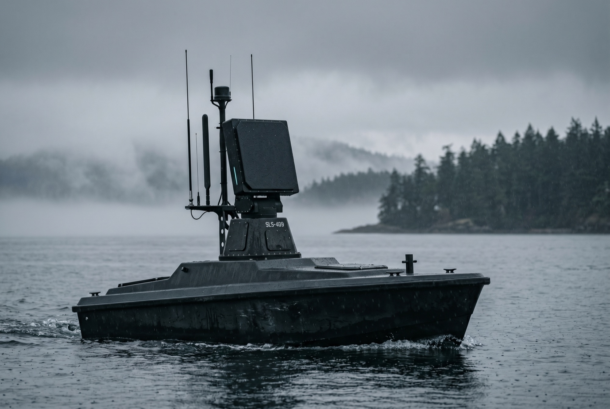 Spindrift radar and ESM payload hardware
